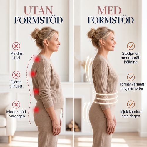 Ylma Shape Comfort™ – Formande shorts med hållningsstöd