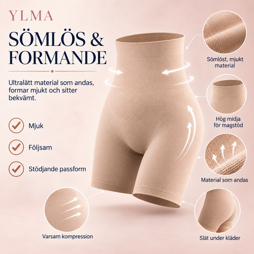 Ylma Shape Comfort™ – Formande shorts med hållningsstöd